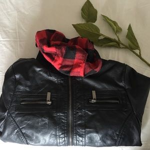 Lined Leather Jacket